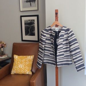 Pim + Larkin, Navy & White Striped Jacket