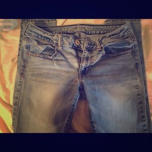 American Eagle super stretch jeggings.