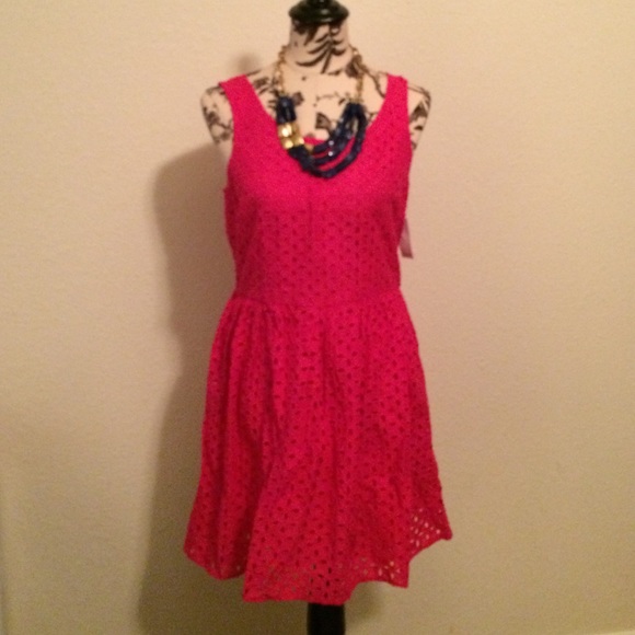 NWT hot pink dress