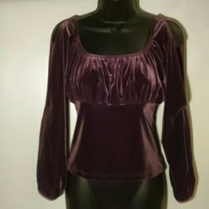 Purple Retro Top