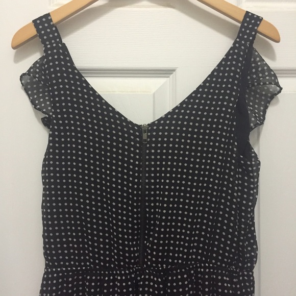 NWT Black & White Polka Dot Dress - Picture 4 of 4
