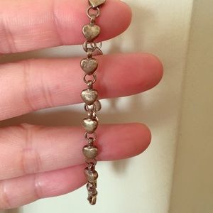 Tiffany's sterling silver heart bracelet