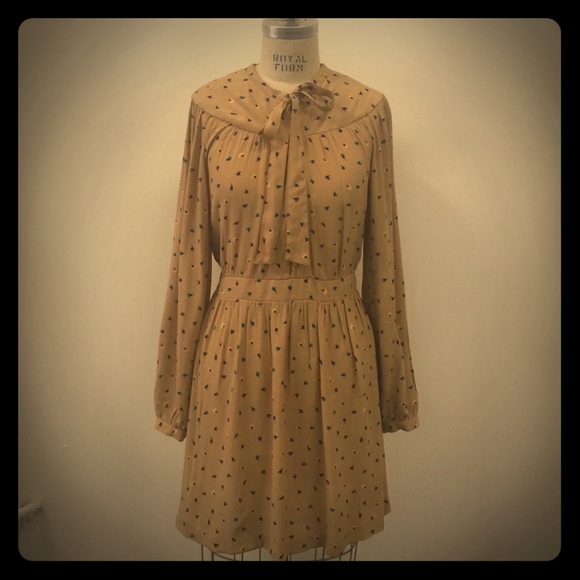Miss Selfridges vintage inspired dress with tie