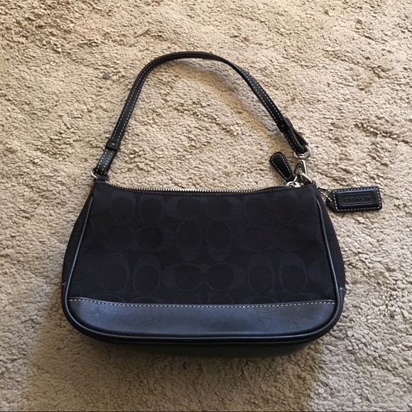 Authentic Signature Coach Mini Bag