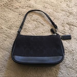 Authentic Signature Coach Mini Bag