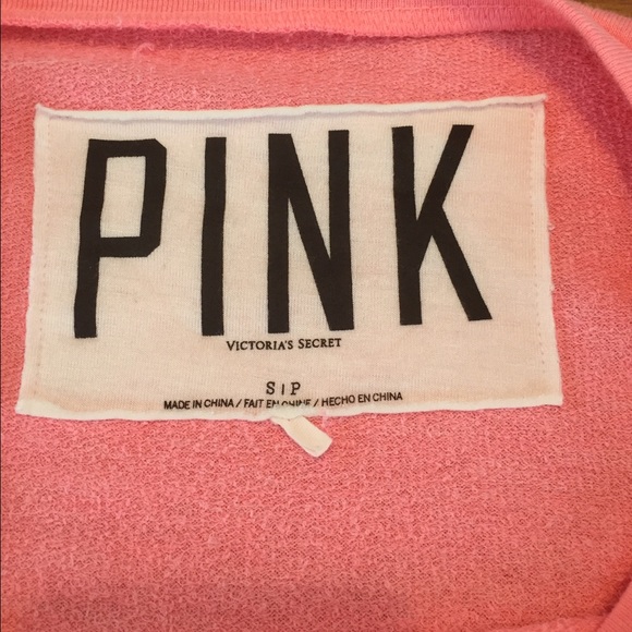 "PINK" sweatshirt. Size small. - Picture 2 of 2