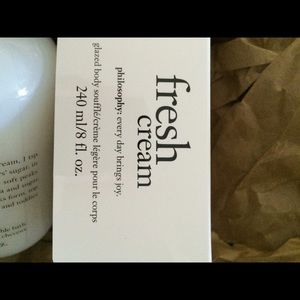 Philosophy fresh cream scent, 4 piece set, New!