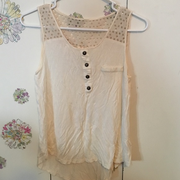 CREAM TANK