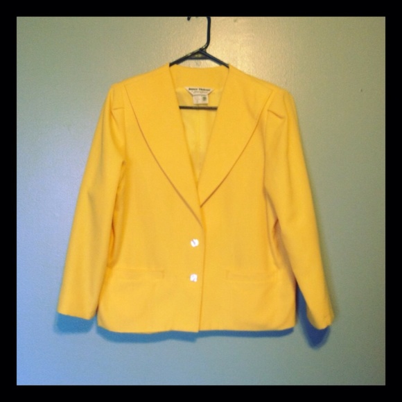Yellow Blazer