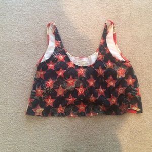 Obey crop top