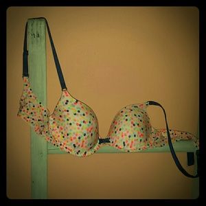 NEW Victoria's Secret Confetti Dot Demi Bra 32C