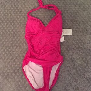 NWT 2Bamboo Hot Pink Swimsuit