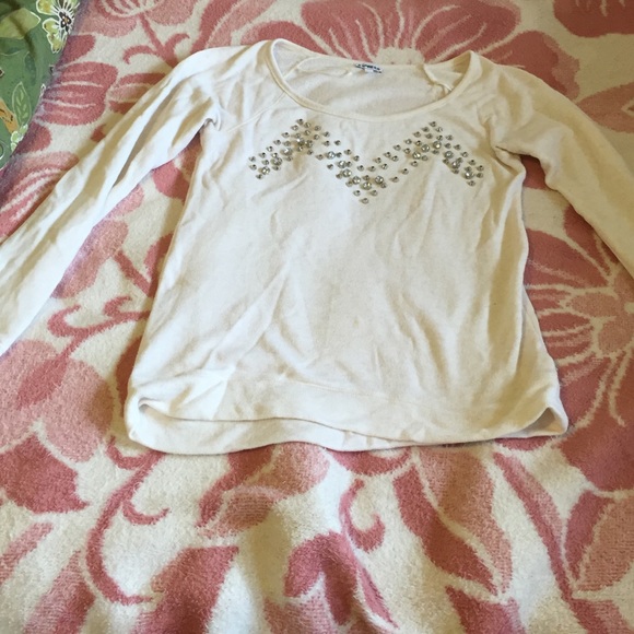 Express off white sweater
