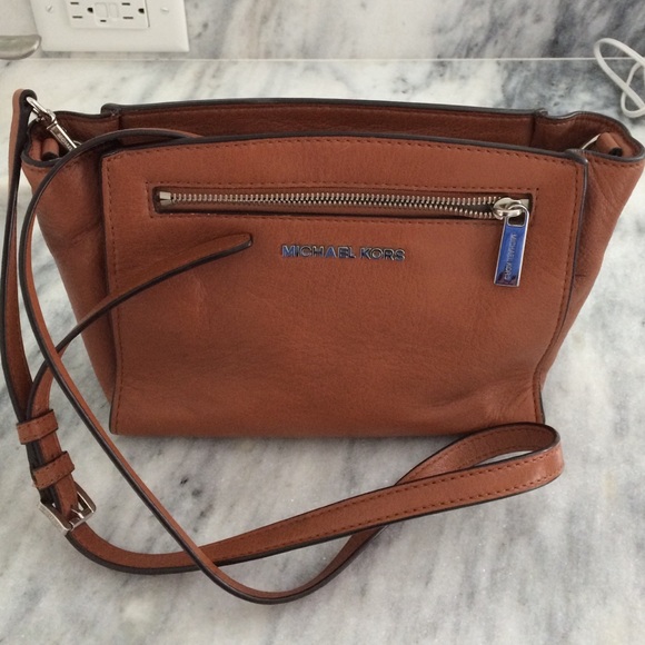 Michael Kors brown leather purse