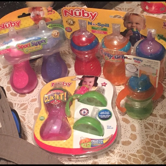 Nuby sippy cups