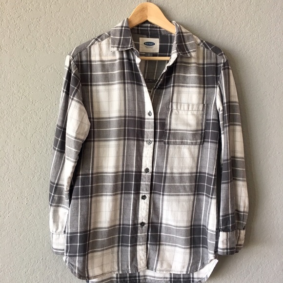 OLD NAVY flannel plaid shirt