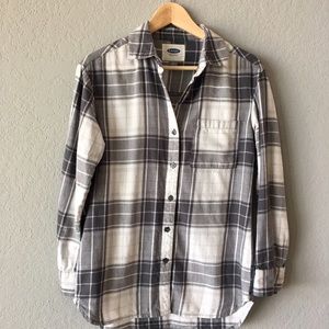 OLD NAVY flannel plaid shirt