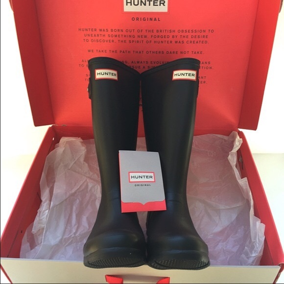 Hunter rain boots