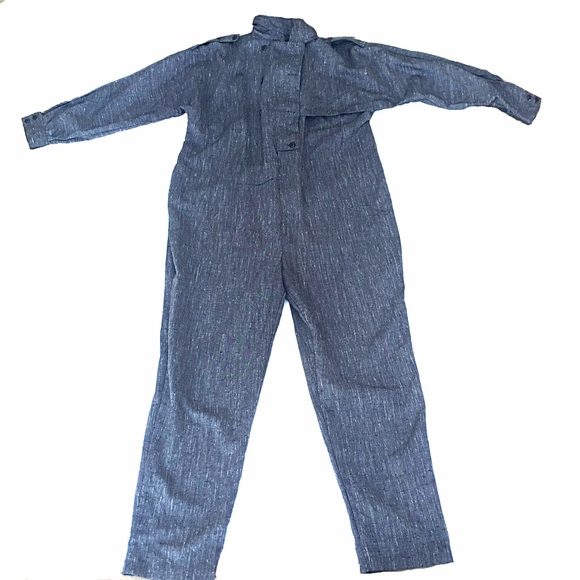 Vintage Pants - Rich Charcoal Jumpsuit!