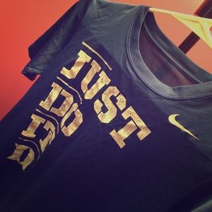 Nike just do it athletic shirt