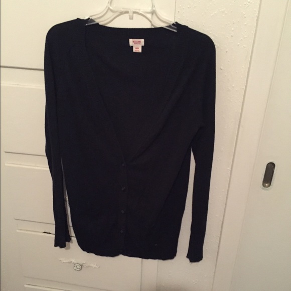 Black cardigan