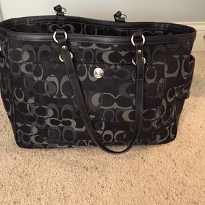Coach diaper bag