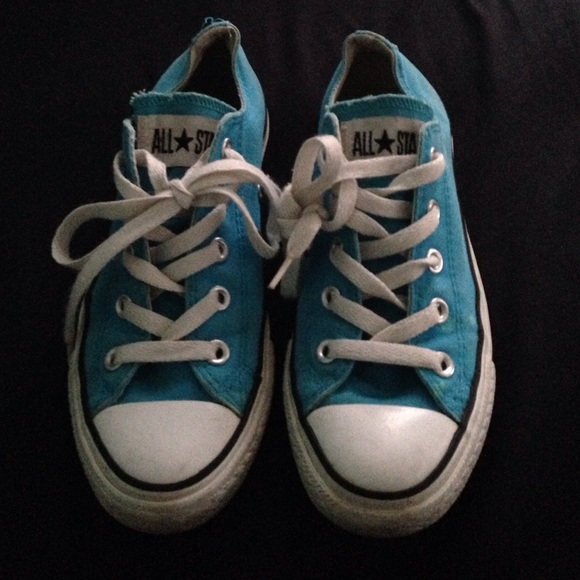 Blue converse
