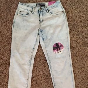 The ShapeShifter collection acid wash jeans