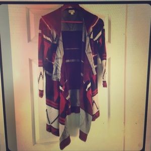 Hooded Open Front Cardigan