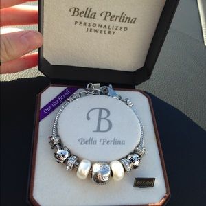 Brand new European Bella Perlina charm bracelet