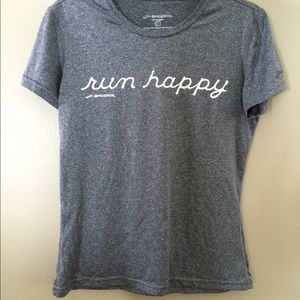 Brooks Run Happy athletic exercise shirt