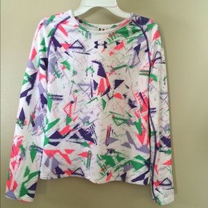 DONATING SOON Under Armor Youth fuzzy long sleeve