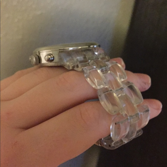 Clear Michael Kors Watch