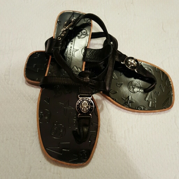 MARC BY MARC JACOBS black sandals