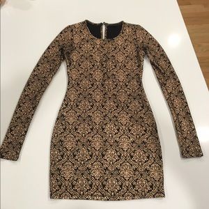 Gorgeous Copper Mini Dress