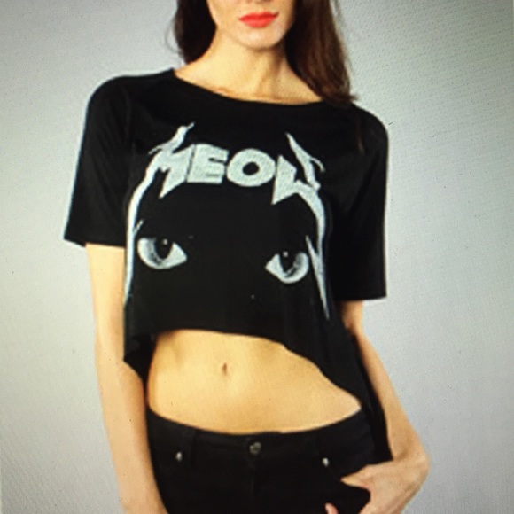 Meow Unif Crop Top XS - RARE