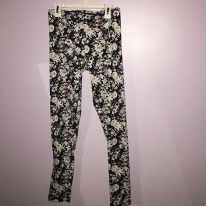 Floral leggings