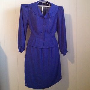 Nathan Martin skirt set, vintage.