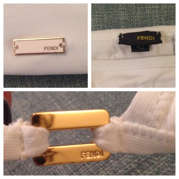 🔸sold🔸FENDI White Bikini - Picture 3 of 4