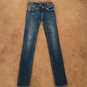 barley worn miss me jeans