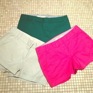 BUNDLE!! J. Crew Chino Shorts