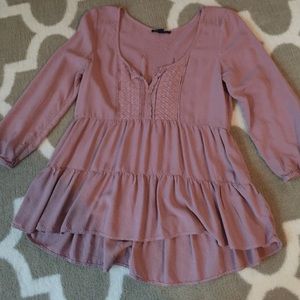 Very girly empire peasant shirt
