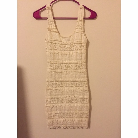 Cream colored Lace dress from Nordstrom