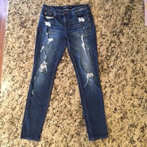 Express Jeans; Distressed