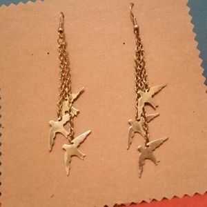 Pretty bird earrings