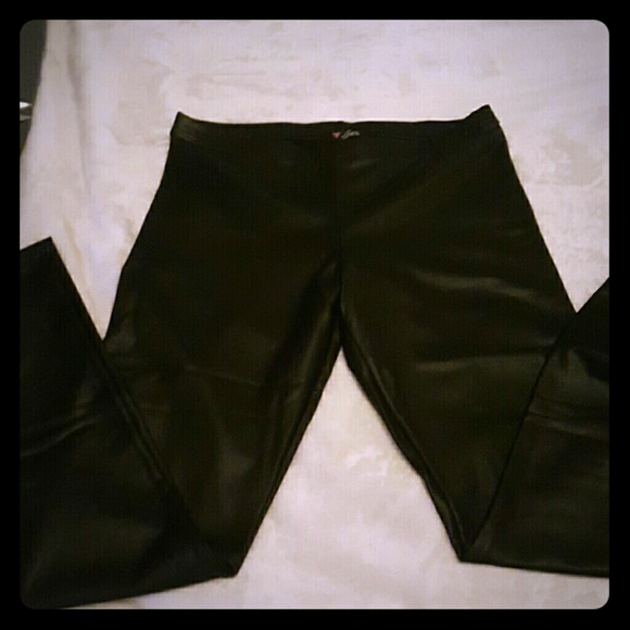 Guess leather leggings