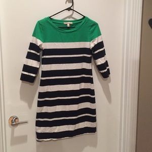 Bananna Republic striped casual dress size small