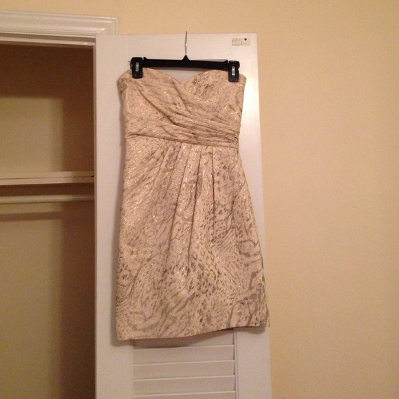 Strapless dress