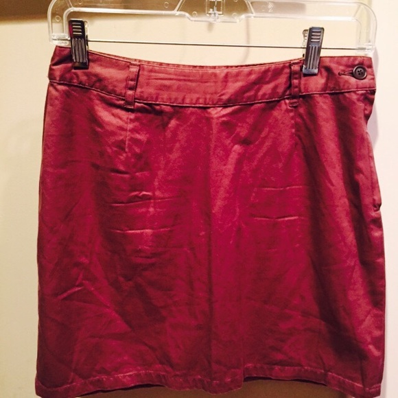 J. Crew brown mini pencil skirt size 6