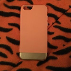 • SOLD • Peach & Gold iPhone 6/6s Case